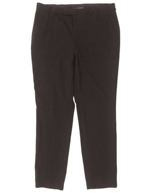 French Connection Herre Slim Fit Suit Bukser W36 L31 Sort Polyester