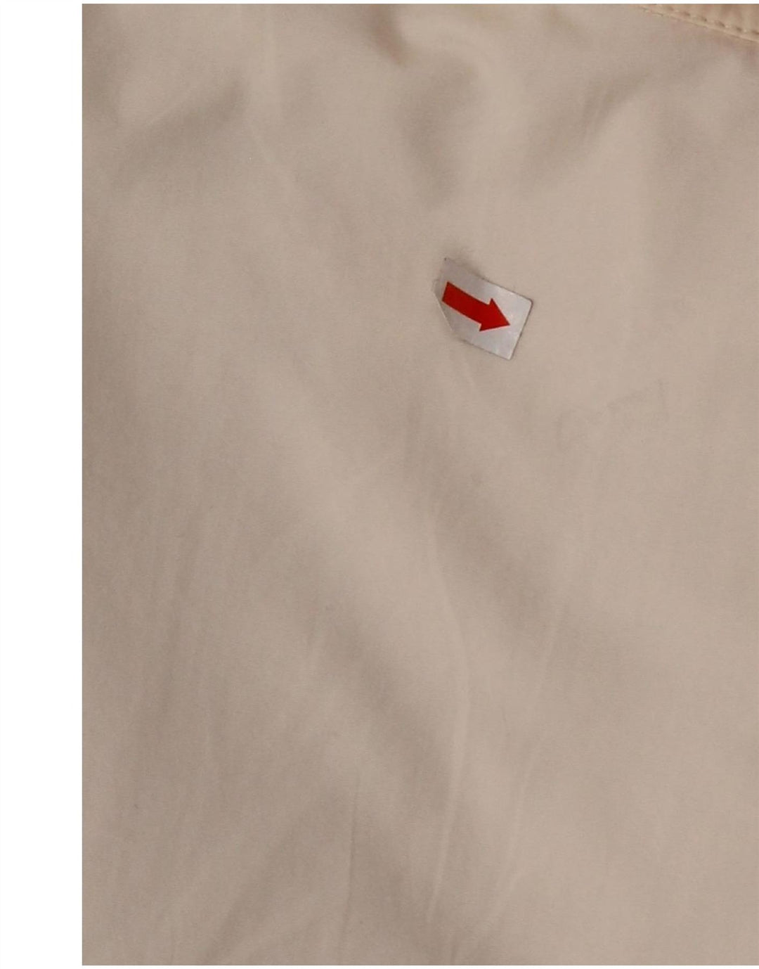 BLAUER Mens Bomber Jacket UK 44 2XL Off White Polyamide