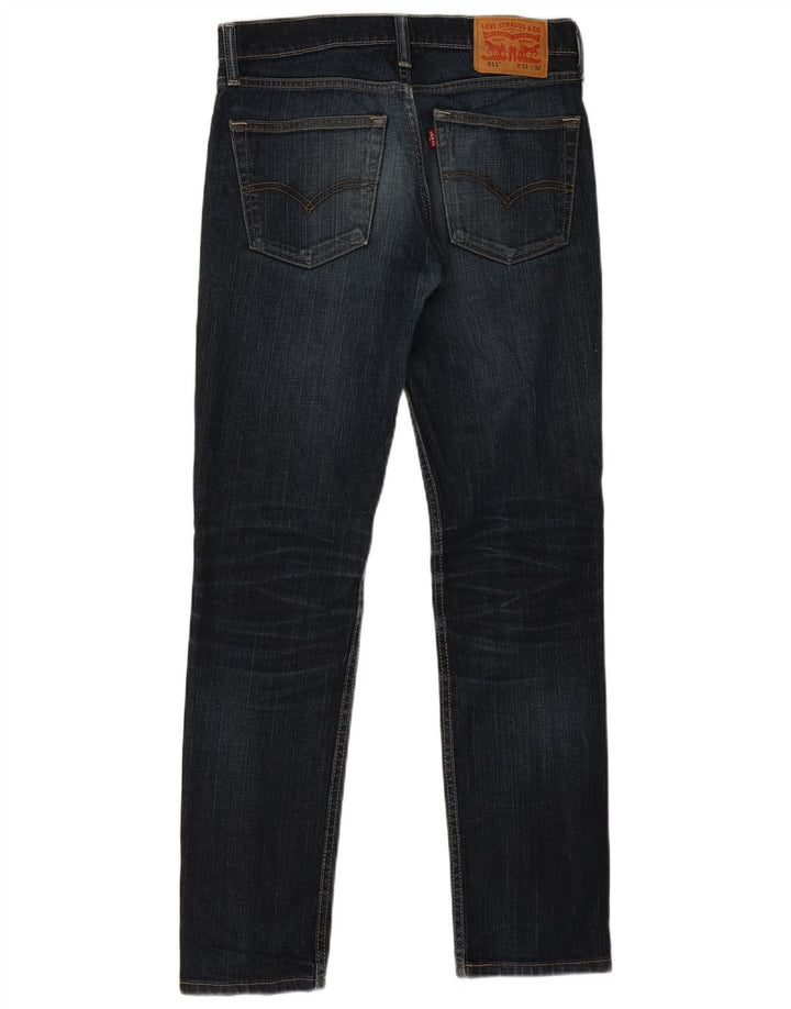 Levi's Herre 511 Slim Jeans W31 L32 Blå Bomuld