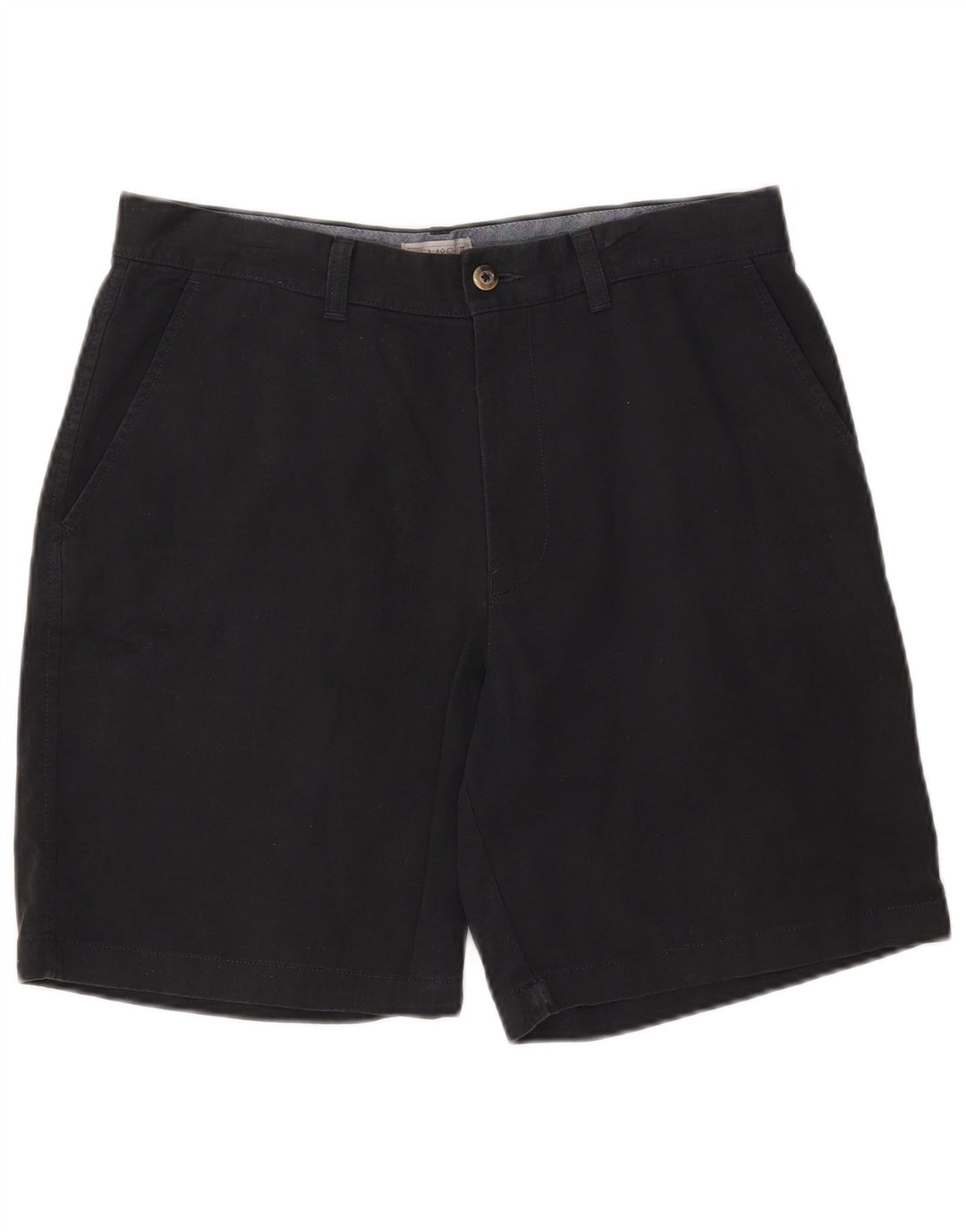 Marks & Spencer Herre Chino Shorts W36 Large Navy Blue Bomuld