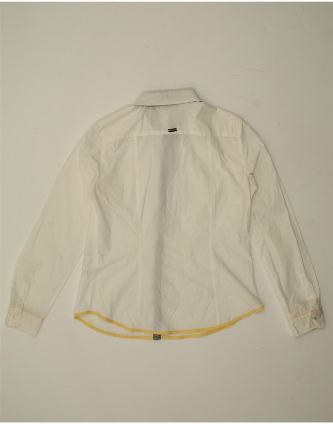 MARELLA Womens Shirt IT 46 Large White Cotton Vintage Marella and Second-Hand Marella from Messina Hembry 