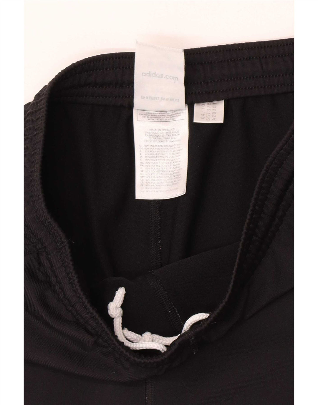 Adidas Dame Sportsshorts UK 12 Medium Sort Polyester