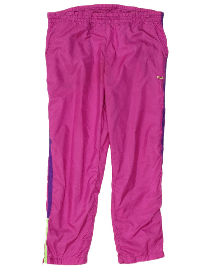 Fila Herre træningsdragt Bukser IT 50 Large Pink Polyamid