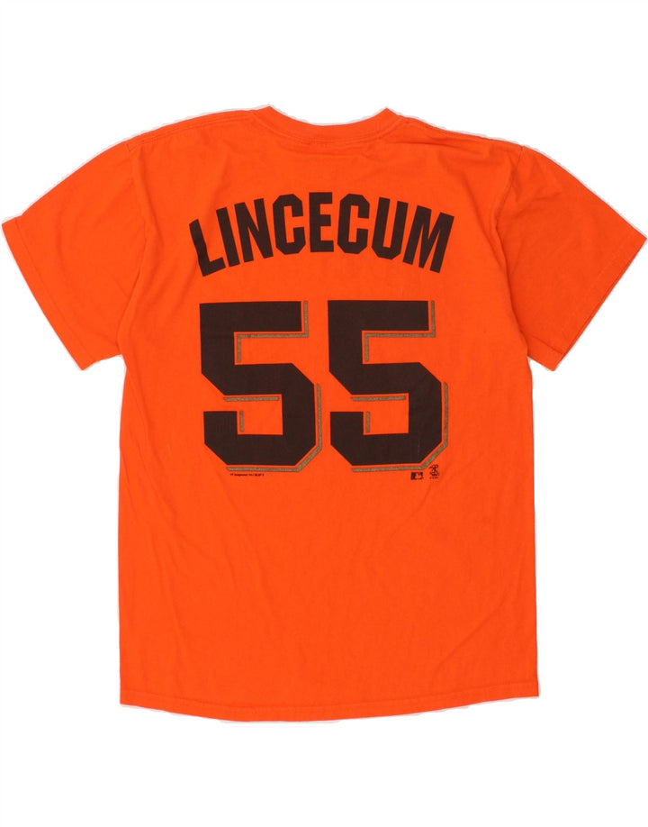 GENUINE MERCHANDISE Mens San Francisco Graphic T-Shirt Top Medium Orange Vintage Genuine Merchandise and Second-Hand Genuine Merchandise from Messina Hembry 