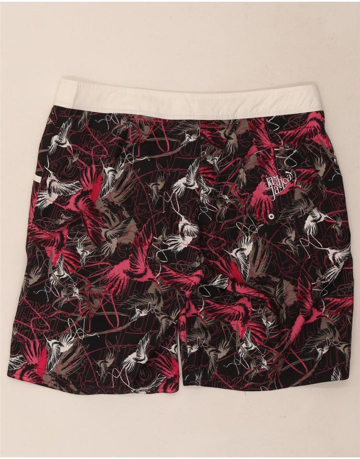 Puma grafiske svømmeshorts til kvinder UK 12 Medium flerfarvet polyester