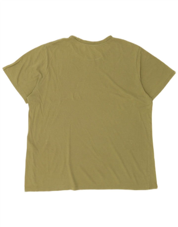 Levi's Herre grafisk T-shirt Top XL Khaki Bomuld