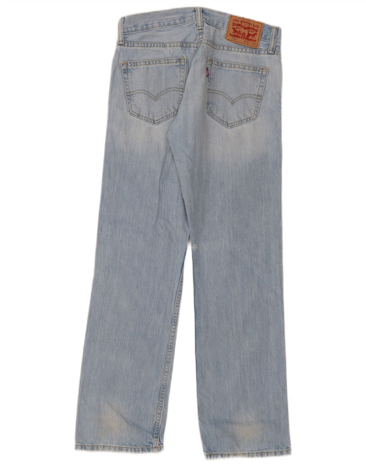 Levi's Herre 514 Straight Jeans W30 L30 Blå Bomuld