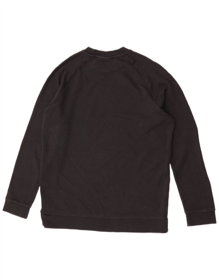 Adidas grafisk sweatshirt til mænd, stor sort bomuld