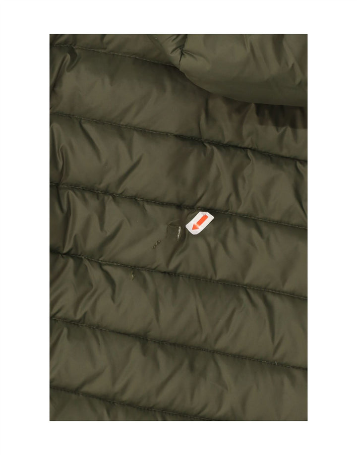 INVICTA Herre hættepolstret jakke UK 38 Medium Khaki Polyamid