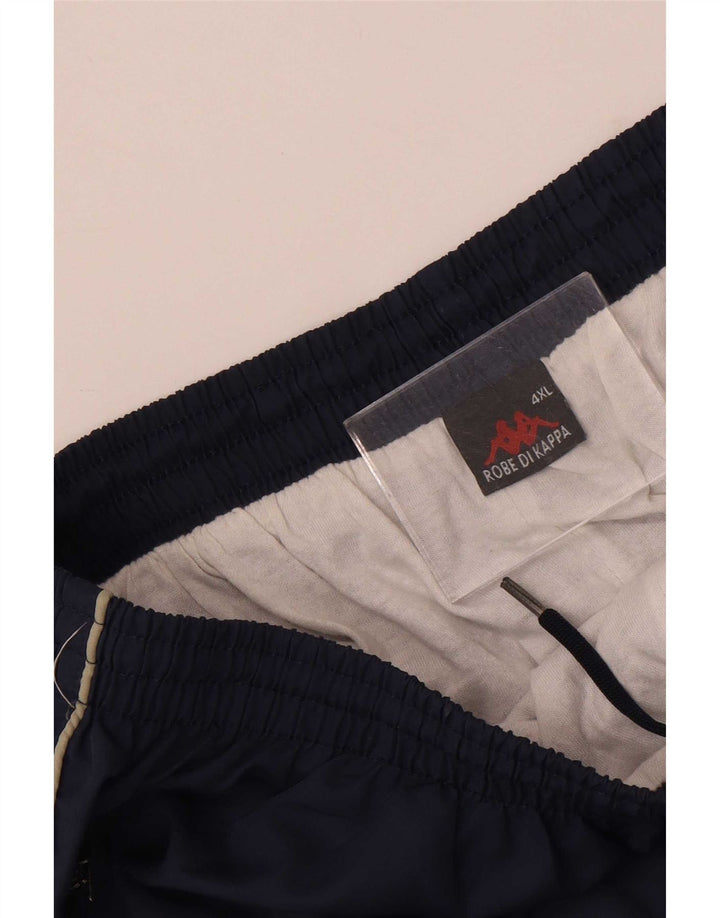 Kappa Herre træningsdragt bukser 4XL marineblå polyester