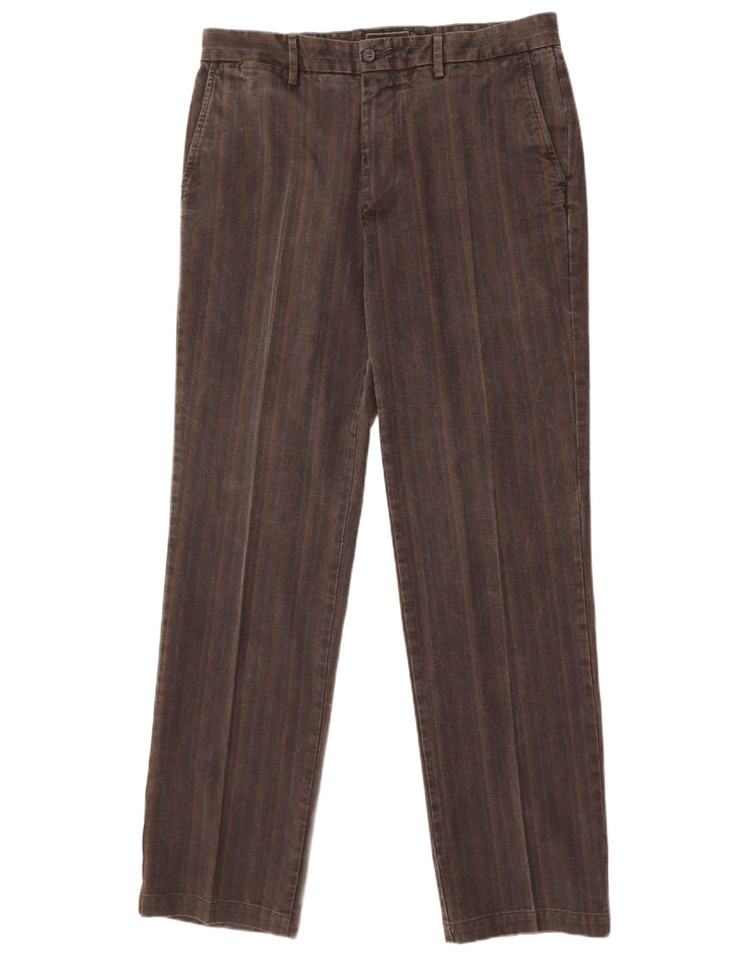 Marlboro Classics Chinobukser til mænd EU 52 XL W34 L33 Gråstribet