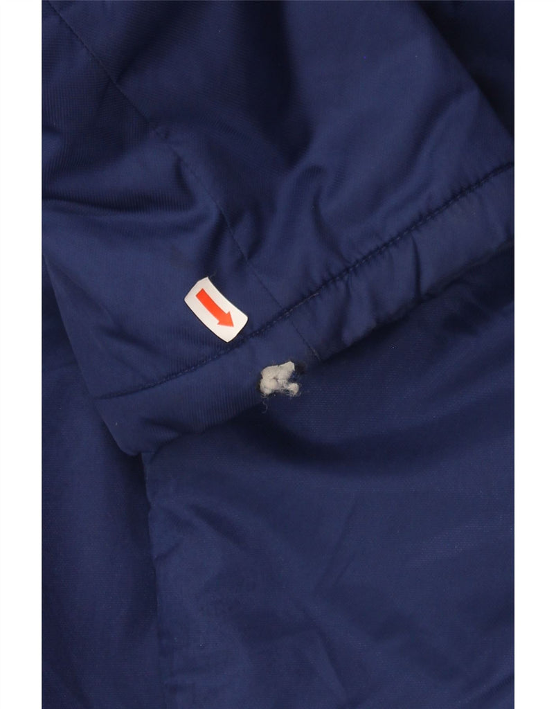 ADIDAS Mens Windbreaker Jacket UK 38/40 Medium Navy Blue Nylon Vintage Adidas and Second-Hand Adidas from Messina Hembry 