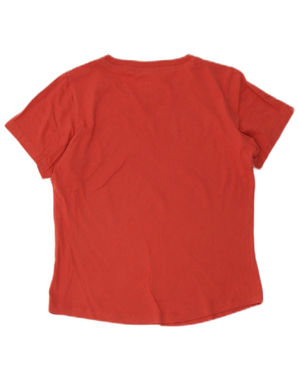 Champion Girls Grafisk T-Shirt Top 13-14 år XL Rød