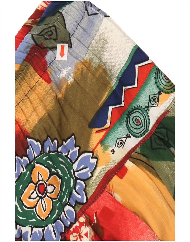 VINTAGE Womens Abstract Pattern A-Line Skirt Large W28  Multicoloured