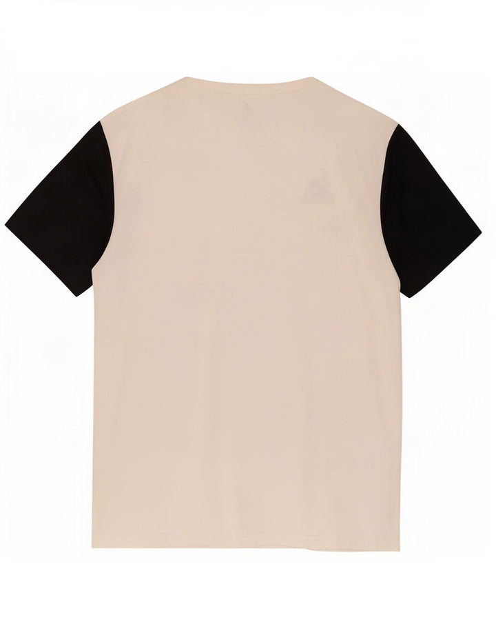 Adidas Herre Climalite T-Shirt Top Stor Hvid Colourblock