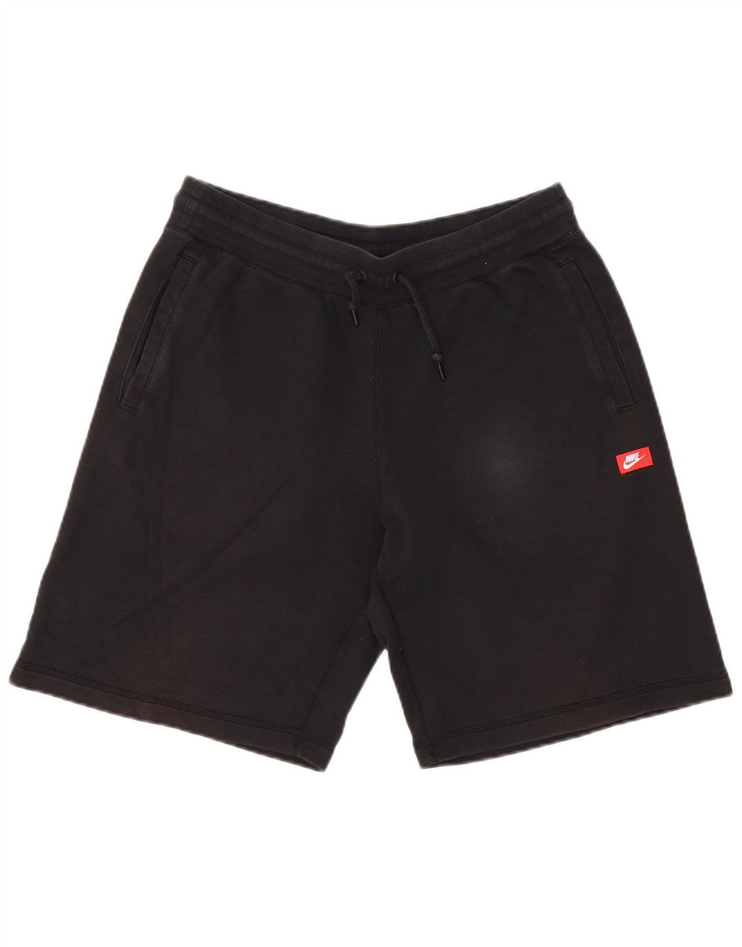 NIKE Grafiske sportsshorts til mænd, store sorte bomuld