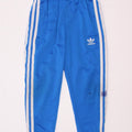 Adidas Drenge Træningsdragt Bukser Joggers 5-6 År Blå Polyester