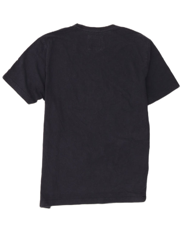 Crew Clothing Herre Kortærmet T-Shirt Top XL Sort Bomuld