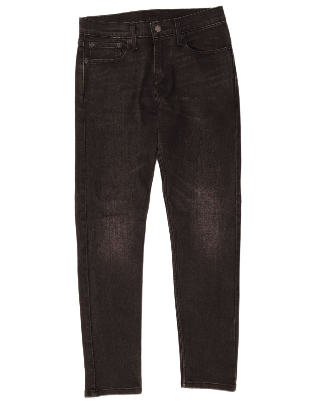 Levi's Herre 512 Slim Tapered Jeans W28 L30 Sort Bomuld