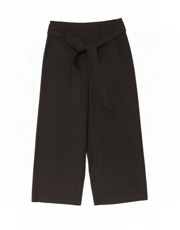 Zara Dame Pegged Casual Bukser XS W24 L24 Grå Polyester
