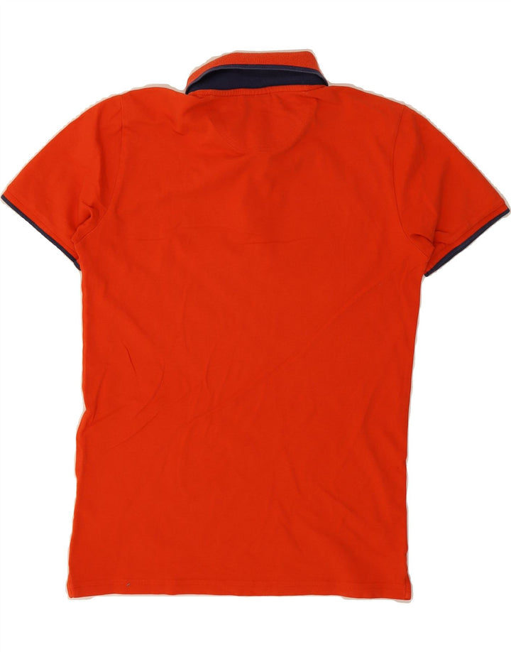 CHAMPION Mens Polo Shirt Small Orange Vintage Champion and Second-Hand Champion from Messina Hembry 
