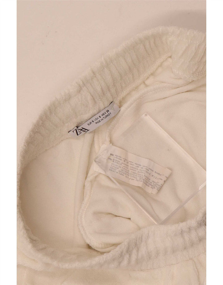 Zara Sportshorts til kvinder UK 10 Small White