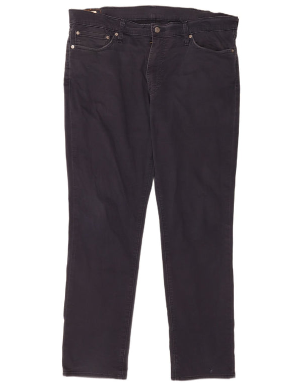 Levi's Herre 511 Slim Casual Bukser W38 L32 Marineblå Bomuld