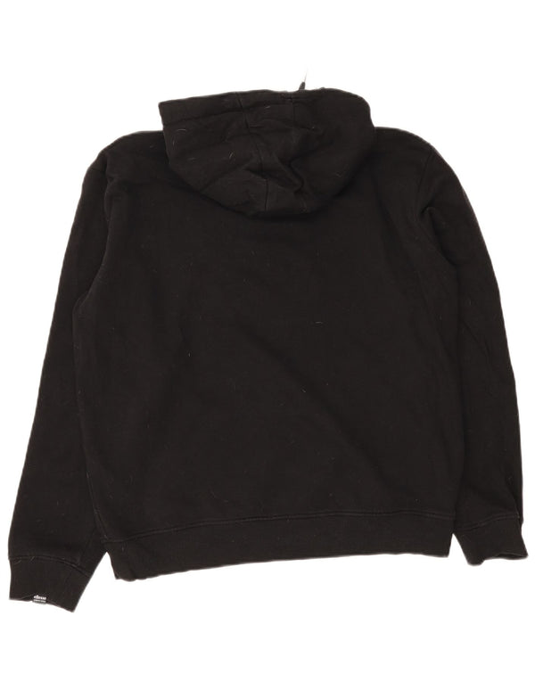 Ellesse Dame Hættetrøje UK 12 Medium Sort Bomuld