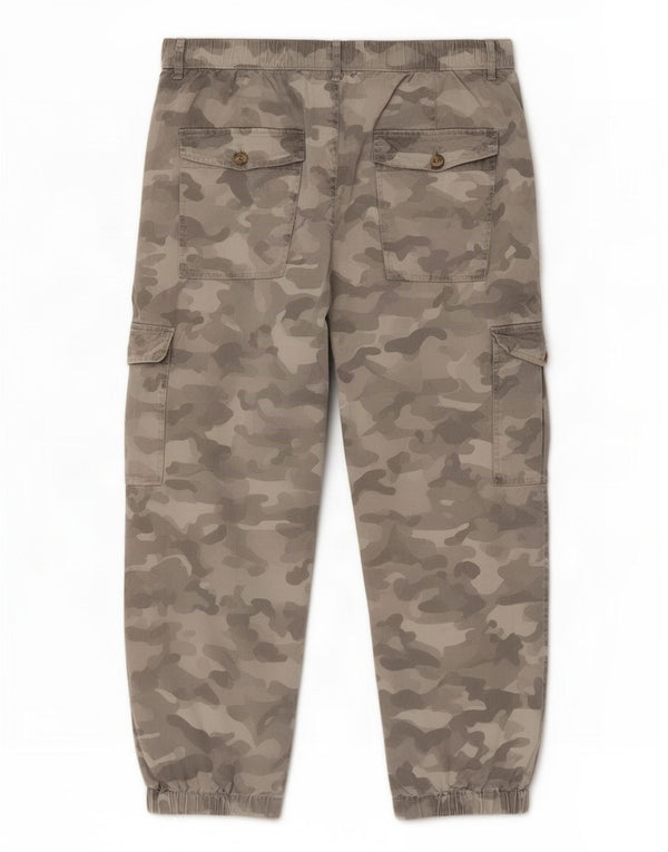 Marks & Spencer Dame Crop Cargo Bukser UK 20 2XL W40 L25 Grøn
