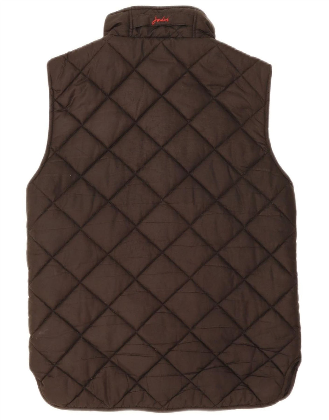 Joules Herre Quiltet Gilet UK 36 Small Black Polyester