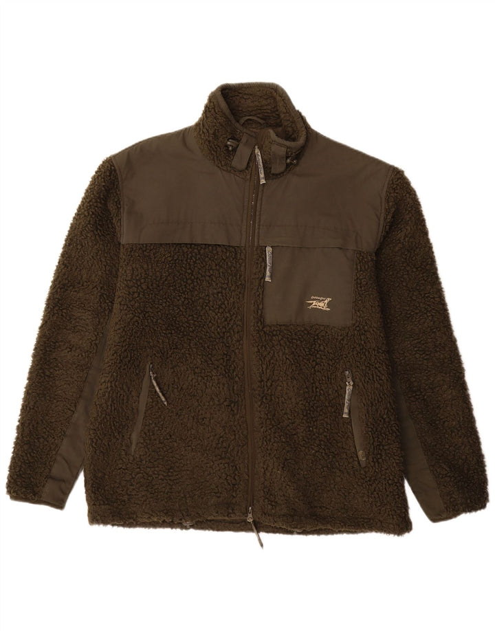 TCM Fleecejakke til mænd UK 42 XL Khaki Polyester