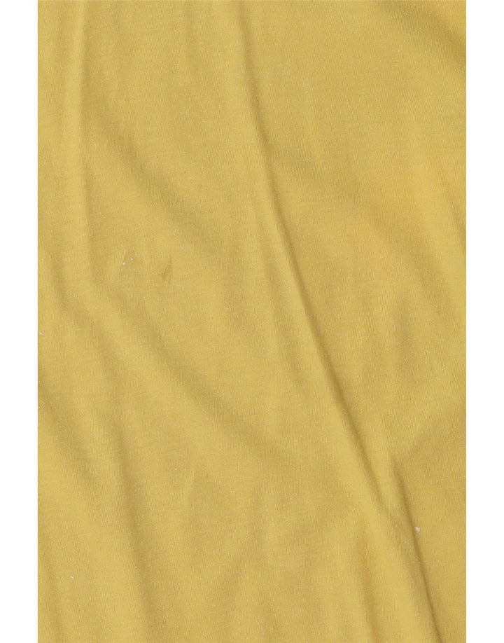 Nike Herre T-shirt Top Medium Gul