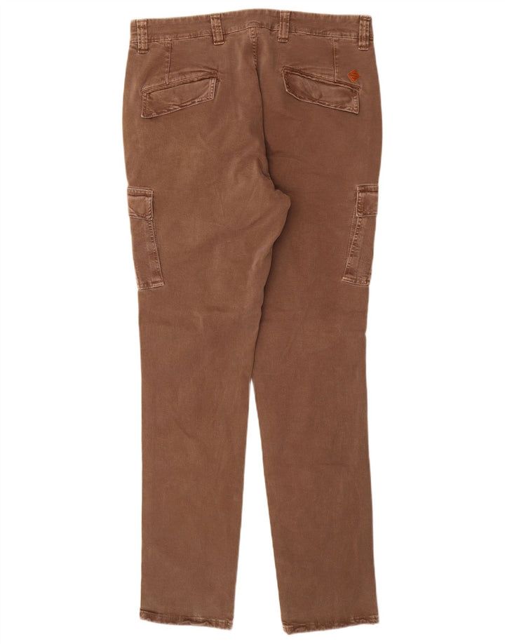 Carrera Herre Slim Cargo Bukser IT 48 Medium W33 L32 Brun Bomuld