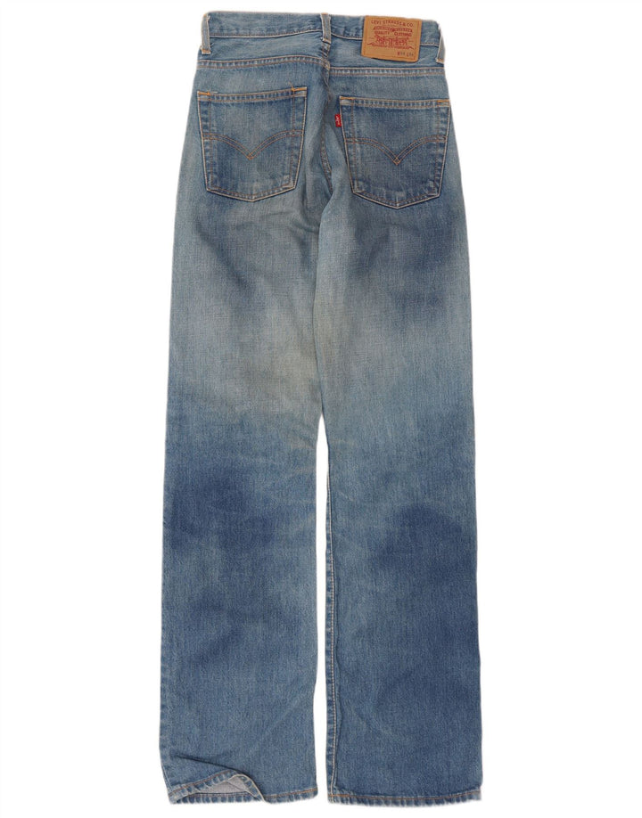 Levi's Herre Jeans med høj talje W28 L34 Blå Bomuld