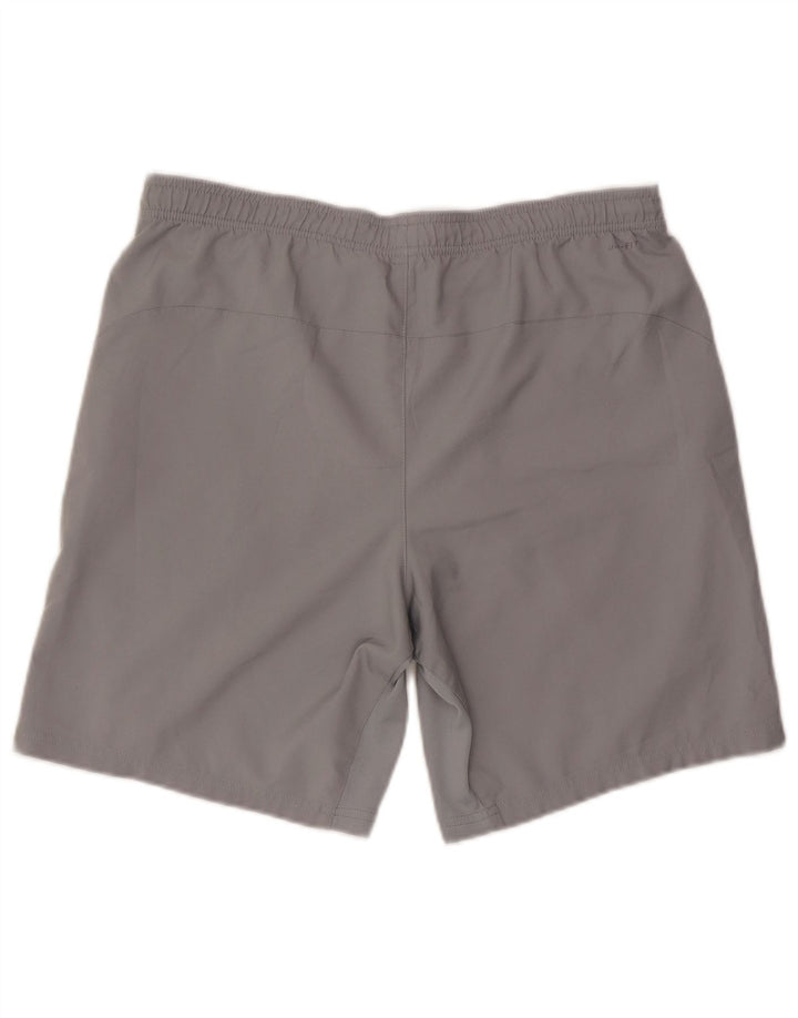 Nike Herre Dri Fit sportsshorts mellemgrå polyester