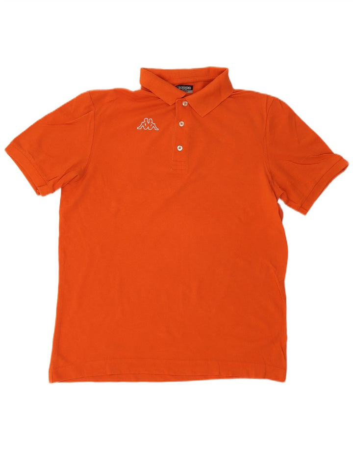 Kappa Herre Polo Shirt Large Orange