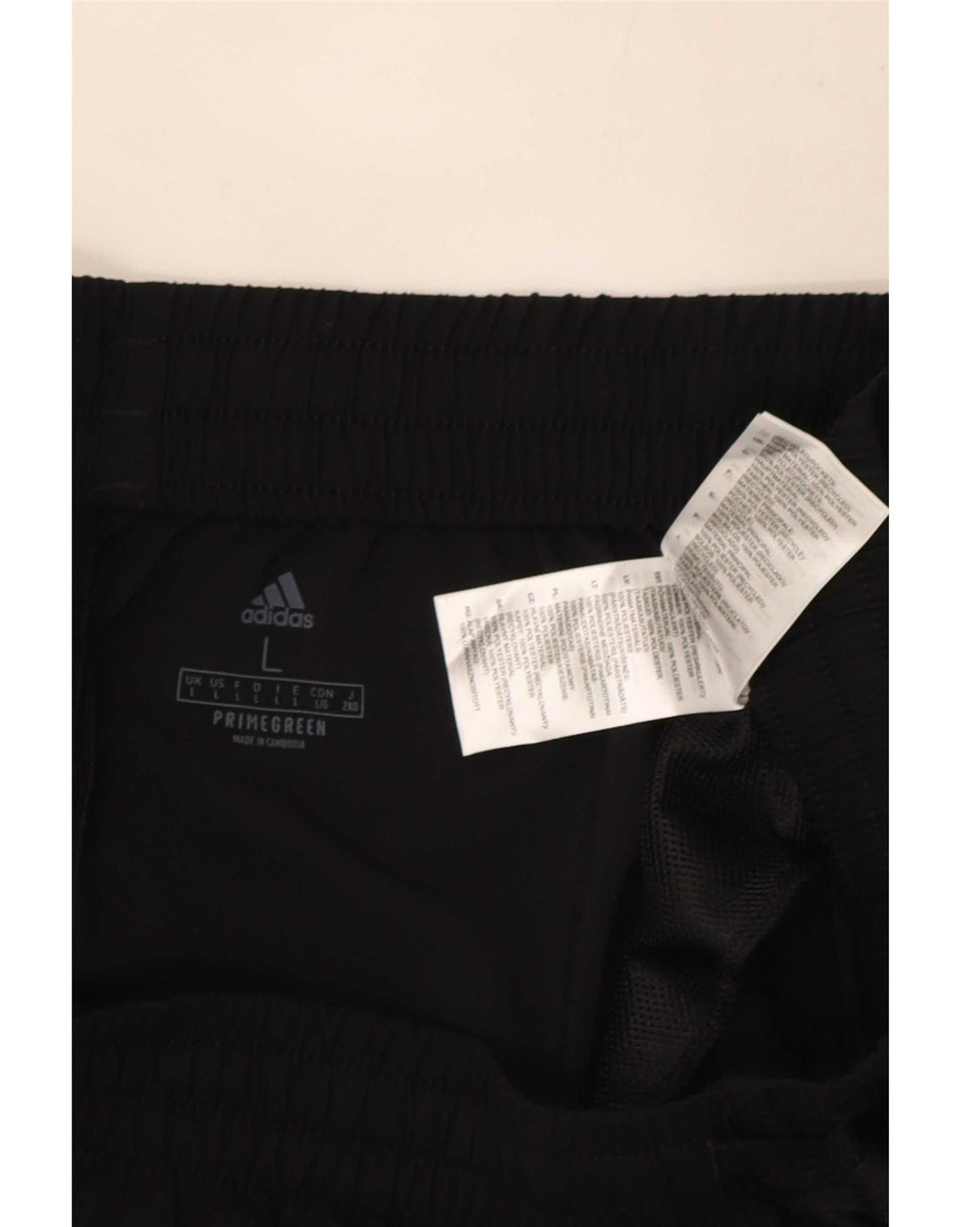 Adidas Træningsdragtsbukser til mænd Stor sort polyester