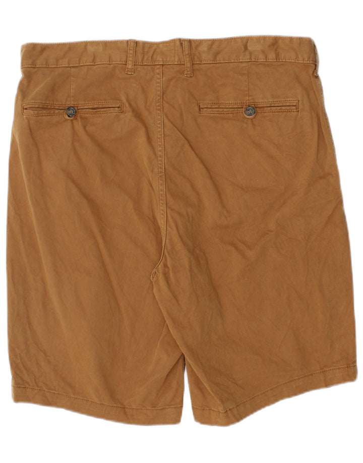 HVIDE TING Herre Chino Shorts W34 Stor Beige Bomuld
