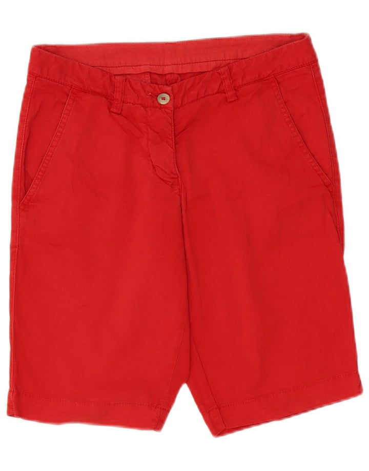 Kappa Chino Shorts til kvinder EU 38 Medium W28 Rød Bomuld