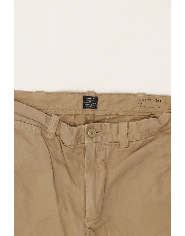 J. CREW Mens Chino Shorts W30 Medium Beige Cotton Vintage J. Crew and Second-Hand J. Crew from Messina Hembry 