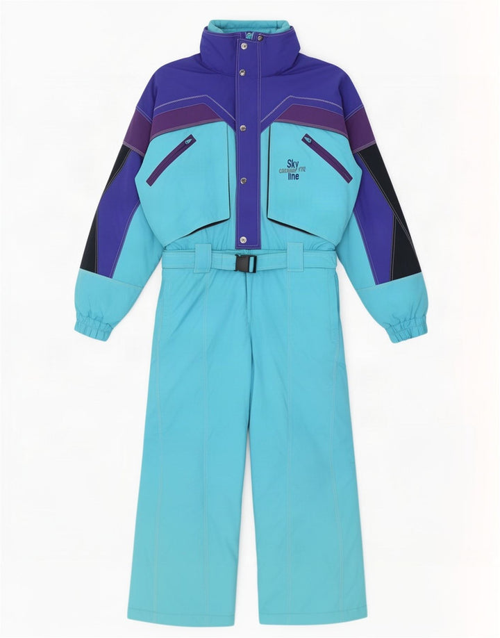 Colmar Ski Jumpsuit til mænd IT 40 Medium Blue Colourblock