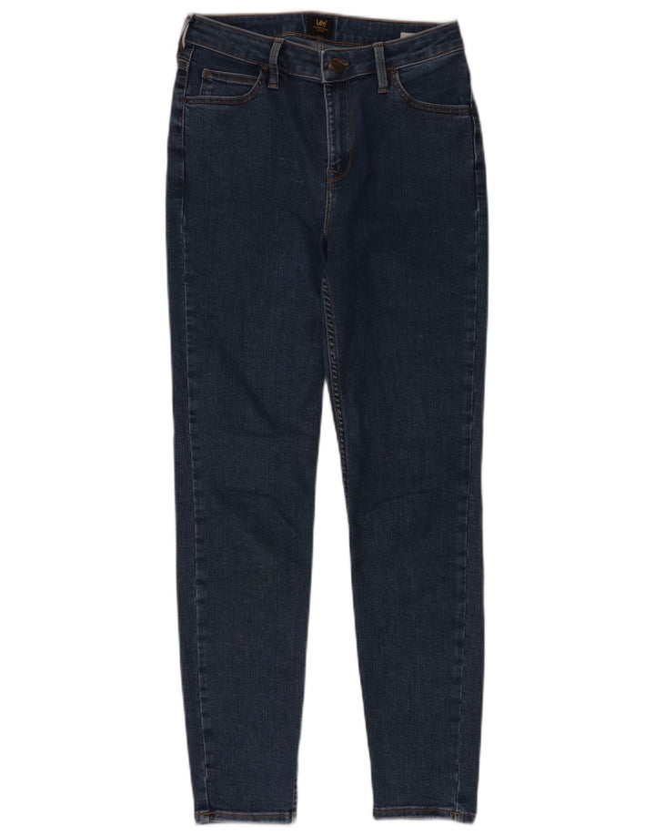 LEE Dame Skinny Jeans W29 L31 Blå Bomuld