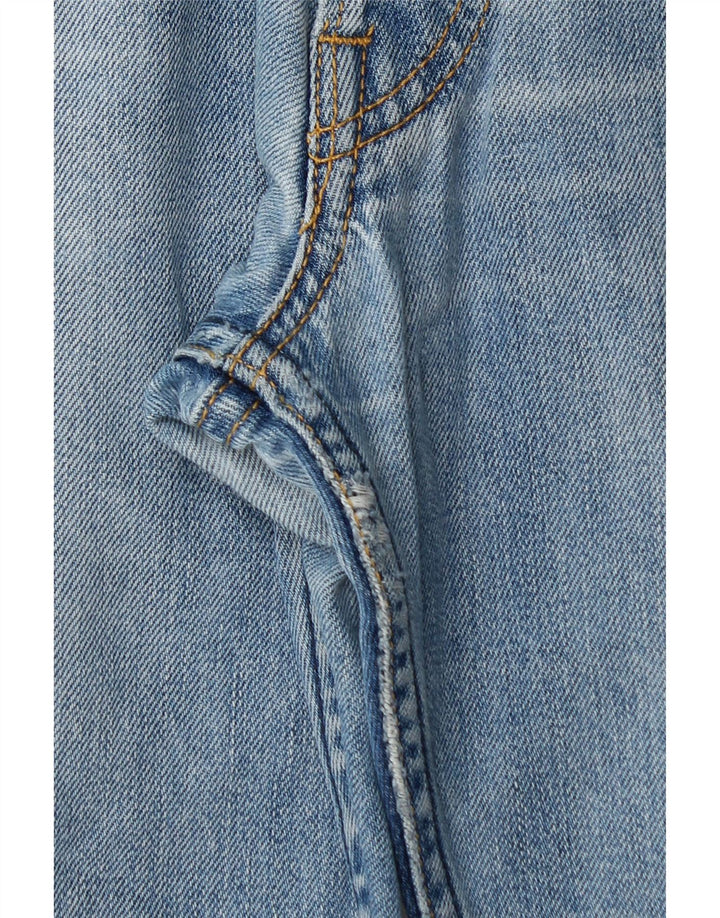 Lee Herre Knox Straight Jeans W34 L34 Blå Bomuld