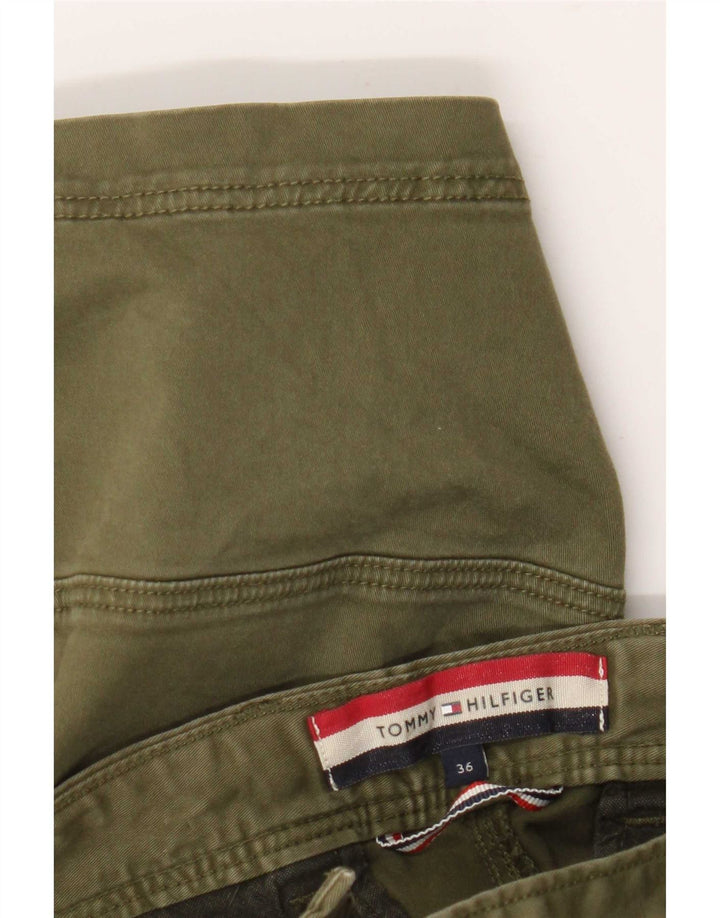 Tommy Hilfiger Herre Cargo Shorts W36 Large Khaki Bomuld