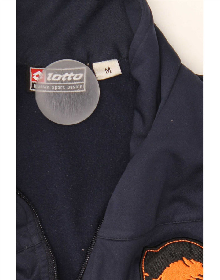 Lotto Herre Zip Neck Sweatshirt Jumper Medium Navy Blue