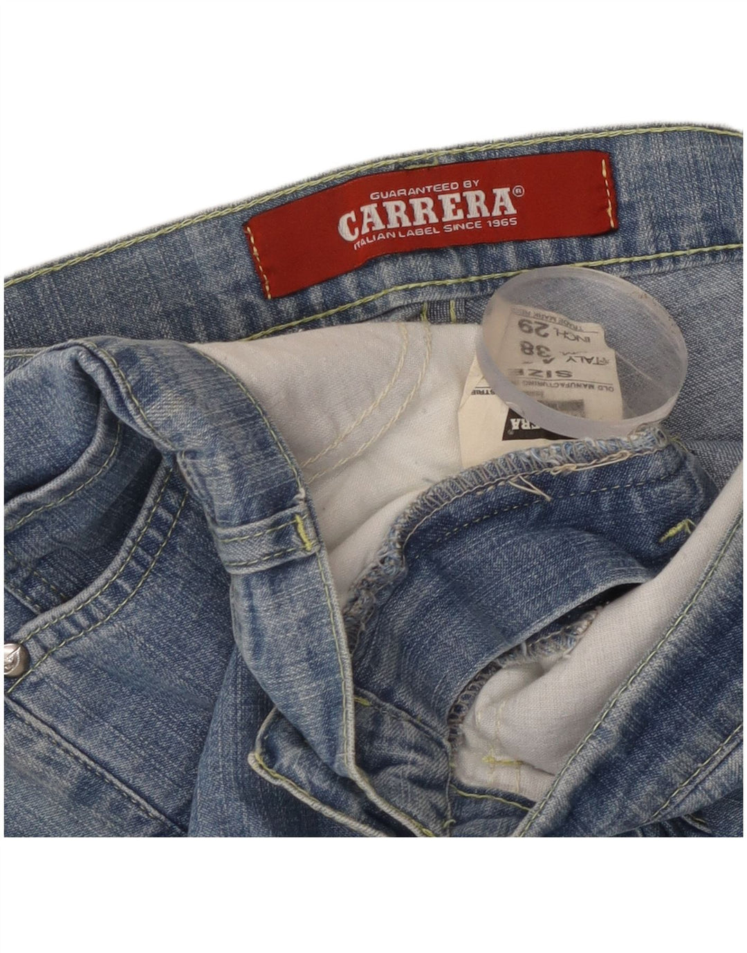 Carrera Dame Flared Jeans W29 L29 Blå Bomuld