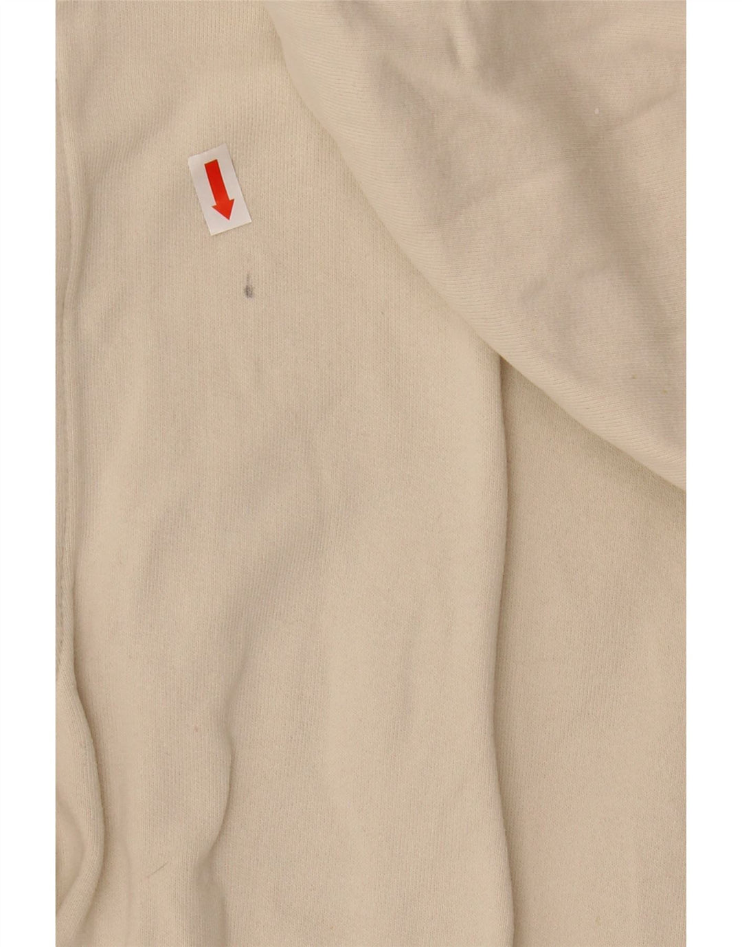 KAPPA Trænings Grafisk Hoodie Jumper UK 14 Medium Off White Bomuld