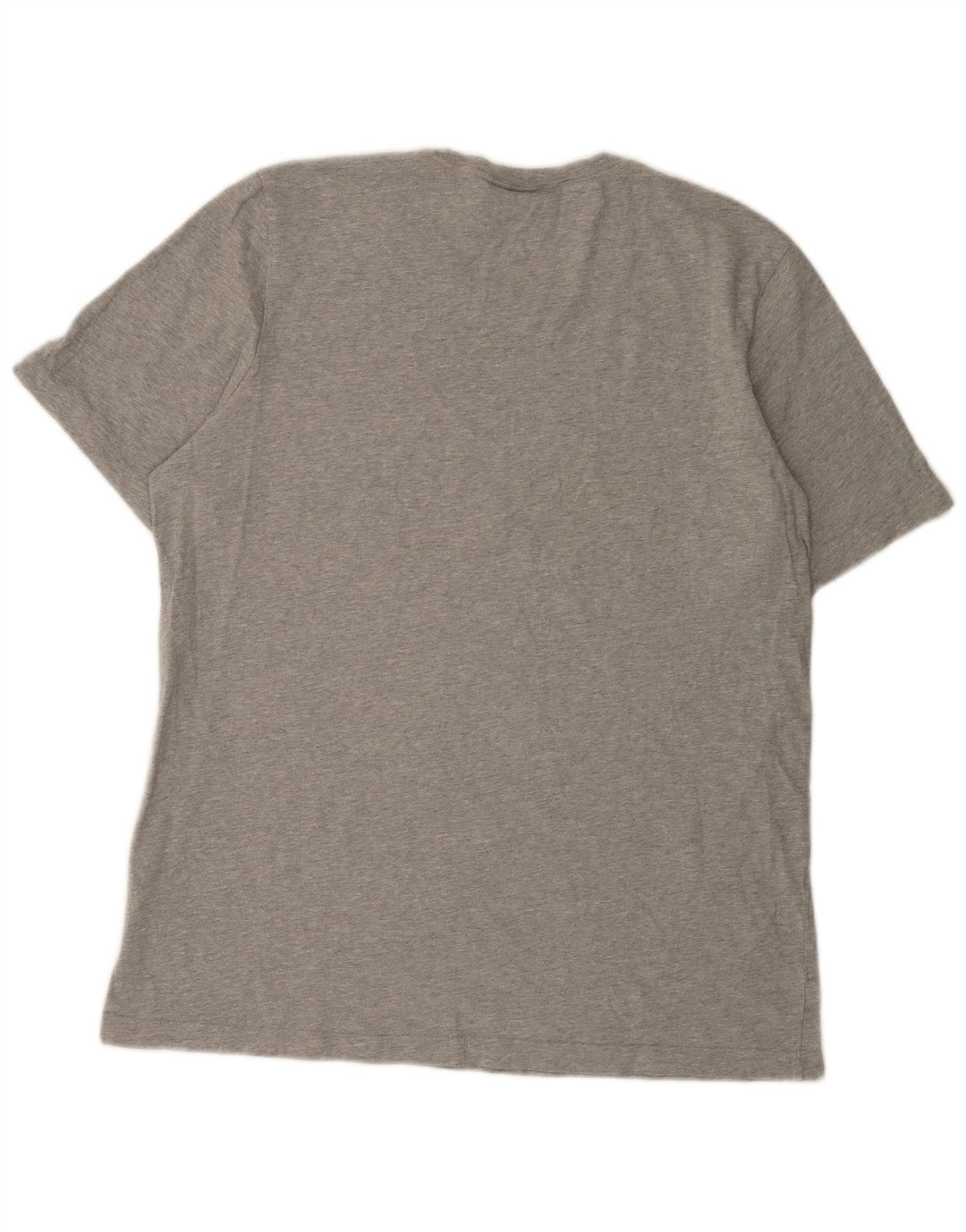 Adidas Herre Grafisk T-Shirt Top Stor Grå Bomuld