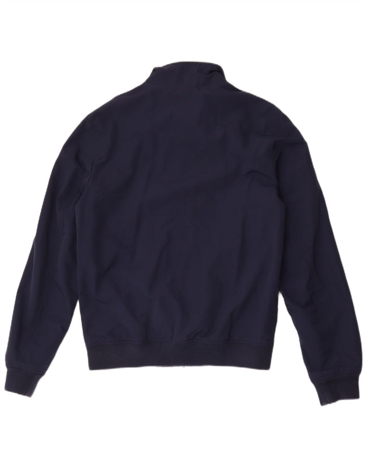 Tommy Hilfiger Herre Bomber Jacket UK 36 Small Navy Blue Polyamide
