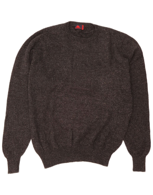 Kappa Herre trøje med rund hals XL sort uld